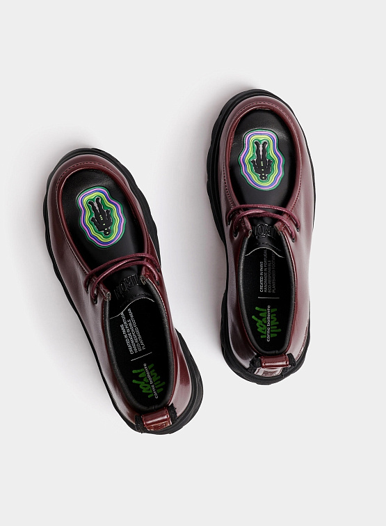 Ботинки Viron x Carne Bollente New Order Burgundy