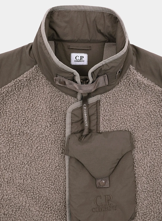 Жилет C.P. Company Polar Shell Mixed Vintage Khaki