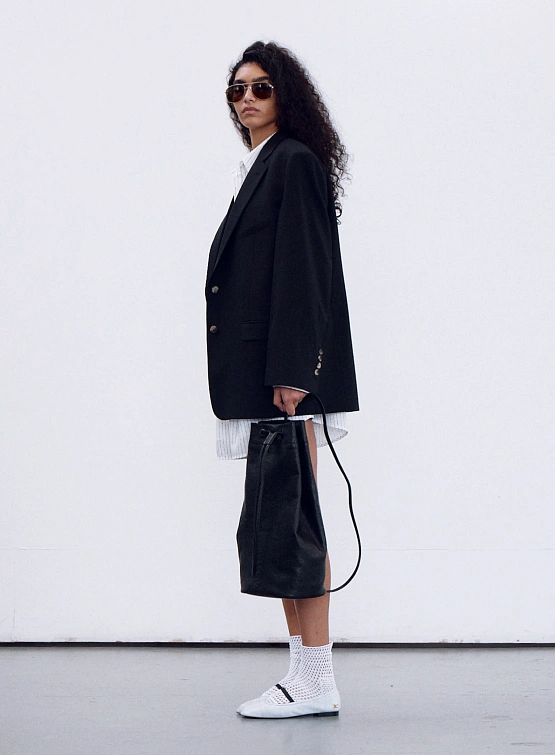 Женский пиджак Recto Santal Single Breasted Jacket Black