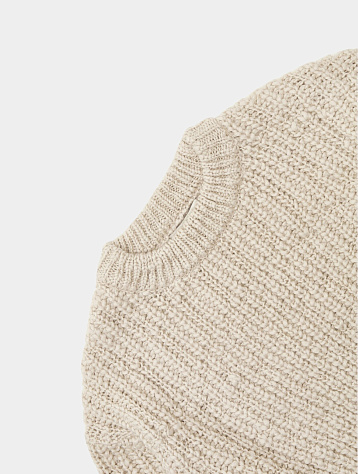 Женский свитер AMOMENTO Alpaca Crop Pullover Beige