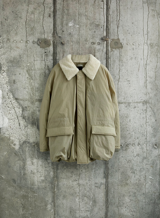 Парка AMOMENTO Padded Safari Jumper Beige
