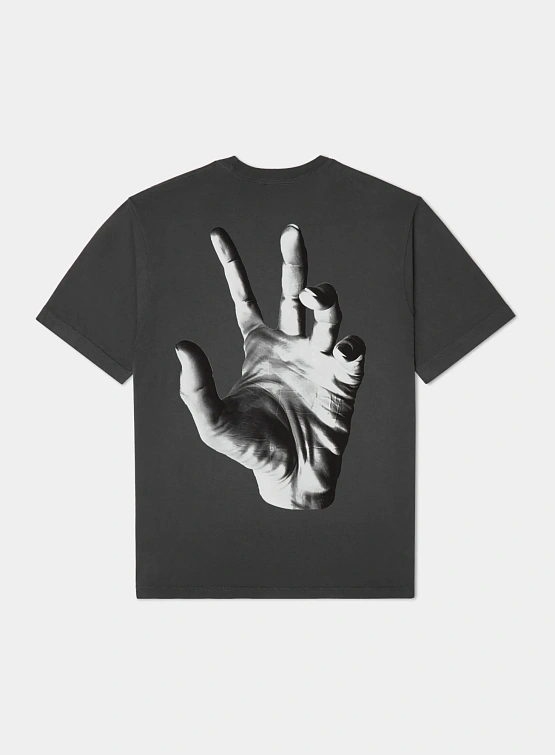 Футболка KidSuper Puppet Hand Tee Black