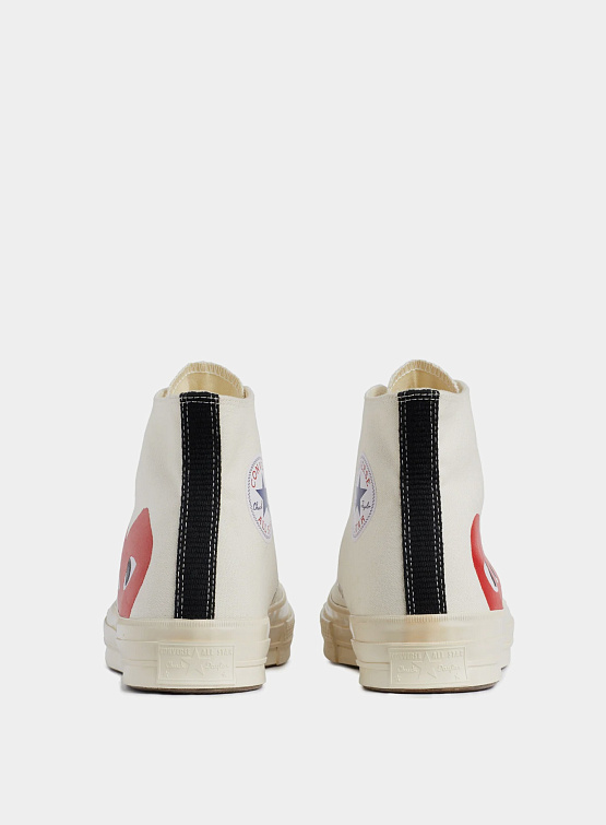 Кеды Converse x Comme des Garçons Chuck 70 Hi Milk