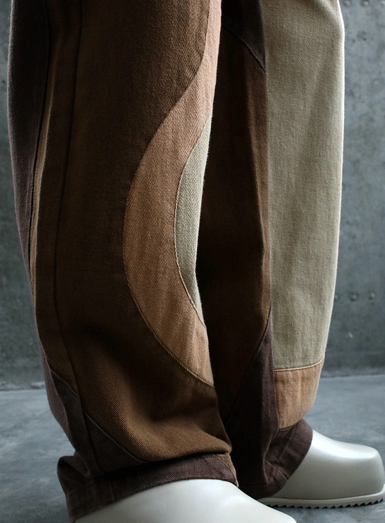 Брюки KidSuper Wavy Pants Brown