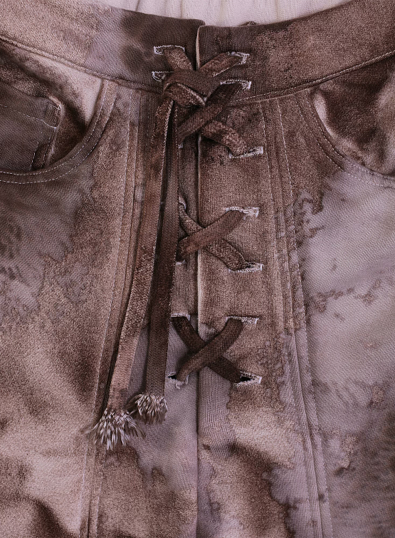 Брюки LUEDER Blacksmith Joggers Brown Ecru