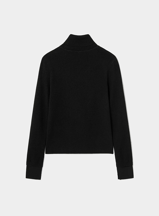 Женский бадлон JUUN.J Basic Turtleneck Knit Pullover Black