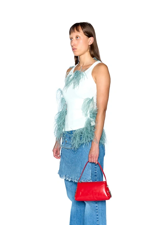 Сумка OSOI Pillow Mini Plum Red