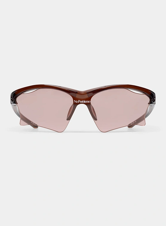Очки NO PROBLEMO x LE SPECS Pluto Tobacco/Pink Tint