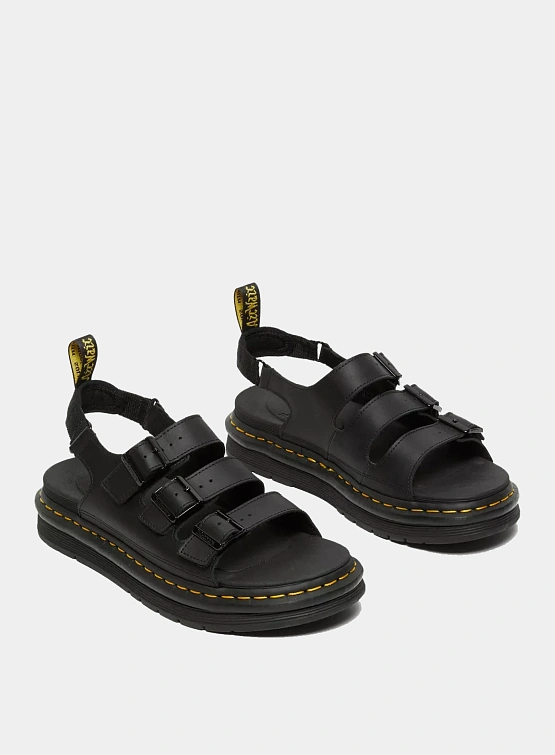Сандалии Dr. Martens Soloman Hydro Leather Black