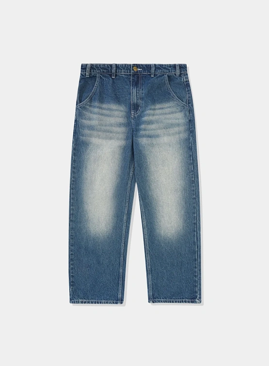 Джинсы Butter Goods Alpine Jeans Distressed Faded Blue