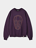 Свитшот ANGLAN x ESEELMI Tribal Mask Sweat Shirt Purple