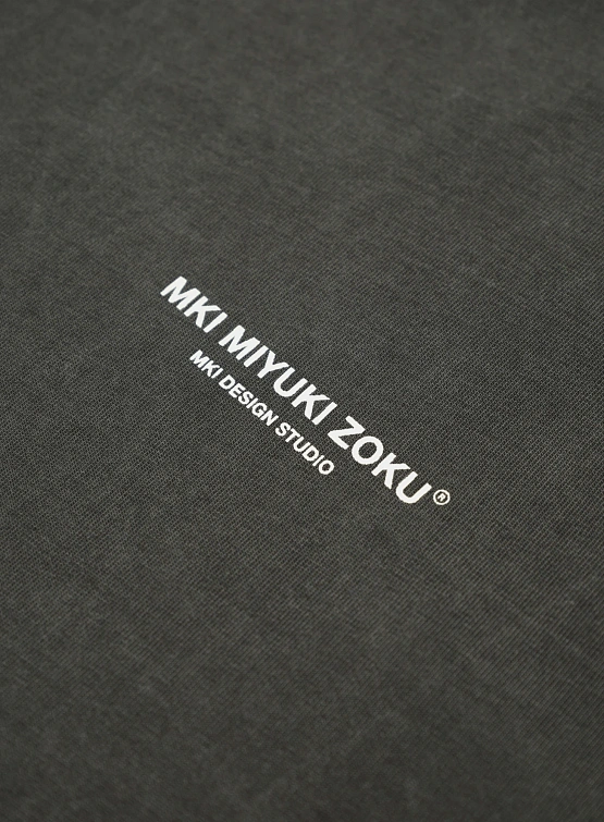 Футболка MKI MIYUKI ZOKU Design Studio Pigment Black
