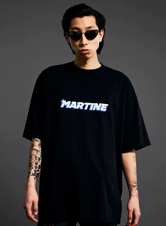 Футболка Martine Rose Oversized S/S T-Shirt Black