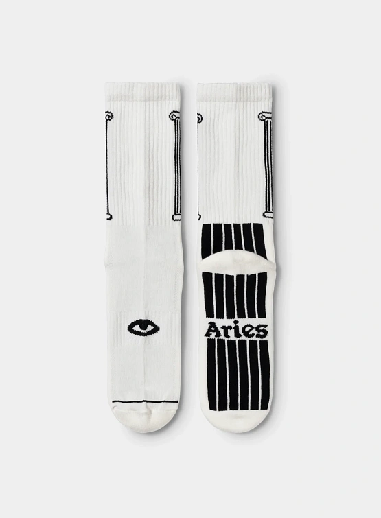 Носки ARIES Column Sock White