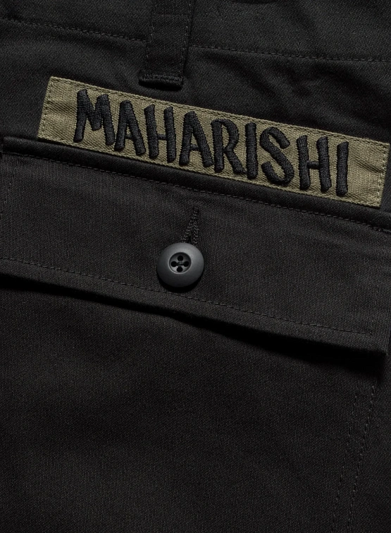 Брюки MAHARISHI 6055 Maharishi Utility Pants Black