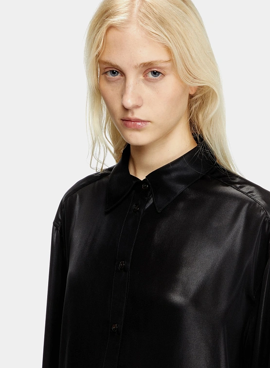 Женская рубашка Diesel S-Simply-C-Wn-Q1 Camicia Black