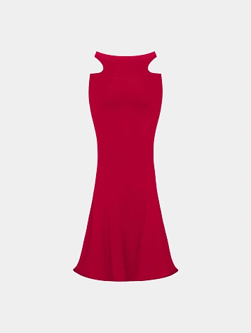 Женская юбка XSAI Holey Carmine