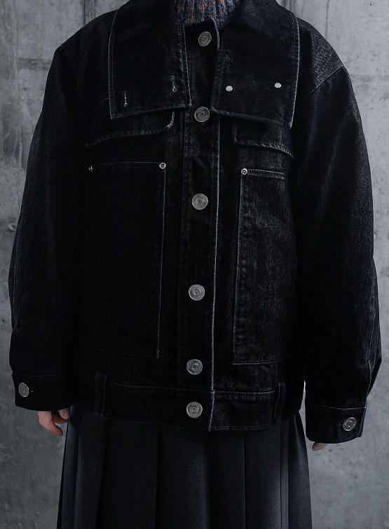 Женская куртка EPINGLER Oversized Denim Navy