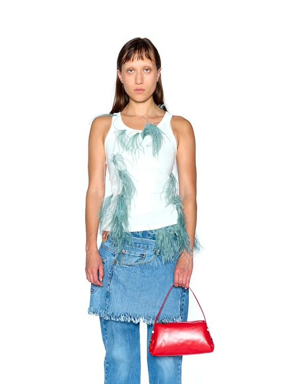 Сумка OSOI Pillow Mini Plum Red