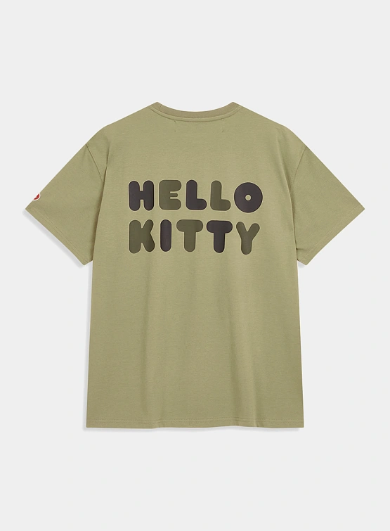 Футболка OPEN YY Hello Kitty x YY T-Shirt Khaki