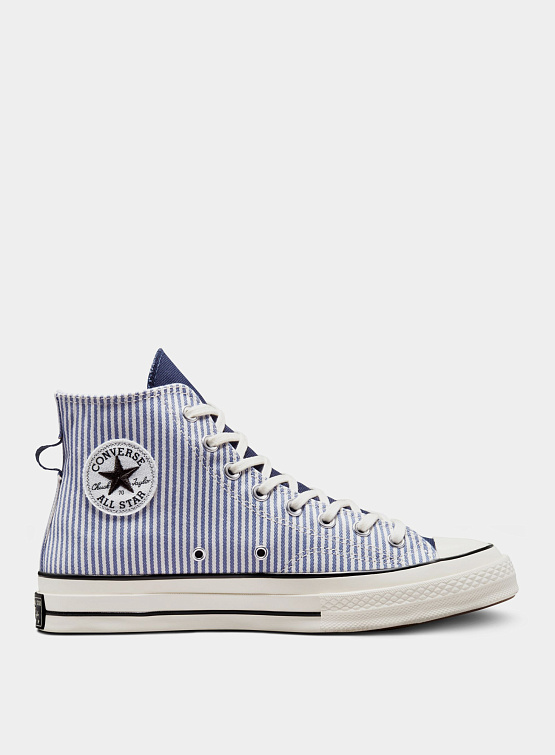 Кеды Converse Chuck 70 Hickory Stripe Washed Indigo