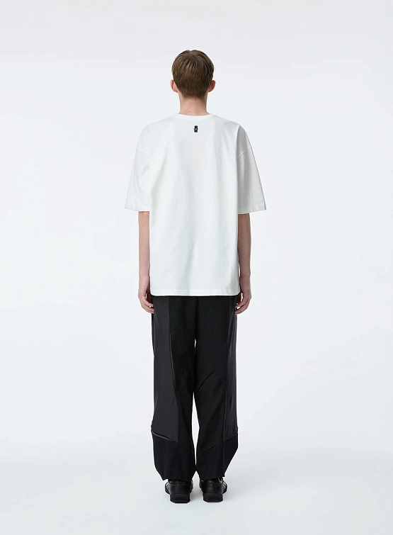 Футболка ADERERROR Post Human Product. 48 Off White