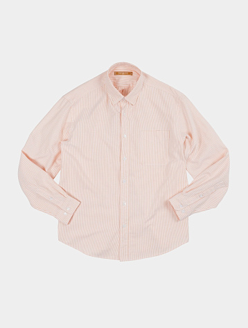 Рубашка FrizmWORKS Og Stripe Shirt Orange