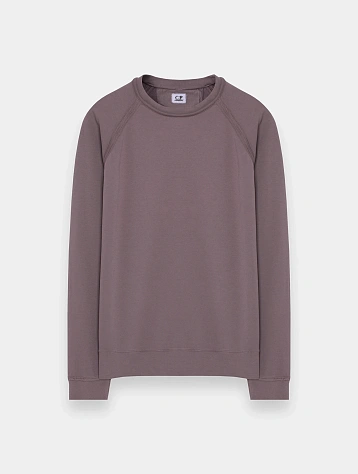 Свитшот C.P. Company Light Fleece Logo Purple Dove