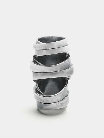 Кольцо MM6 Maison Margiela Polished Palladio