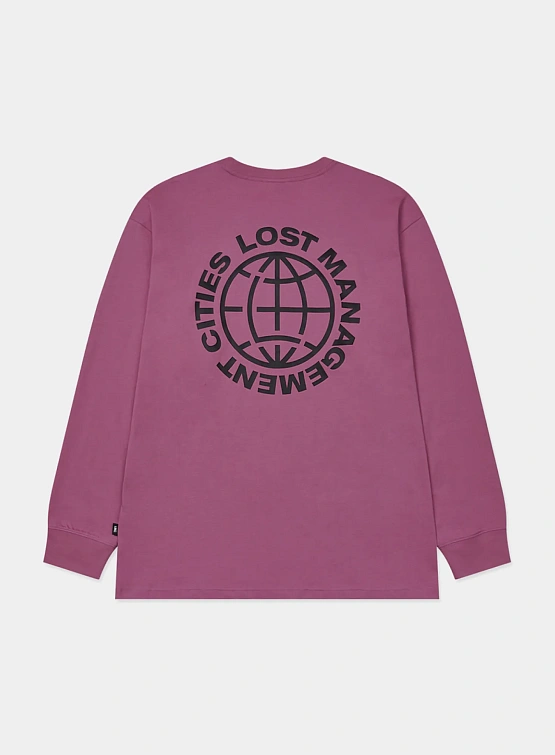 Лонгслив LMC OG Combo Long Slv Tee Dark Pink
