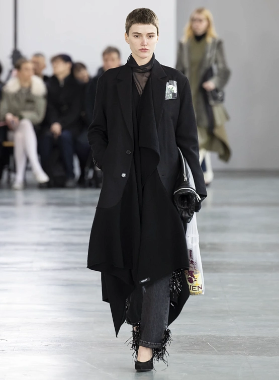 Женское пальто UNDERCOVER Wool Black