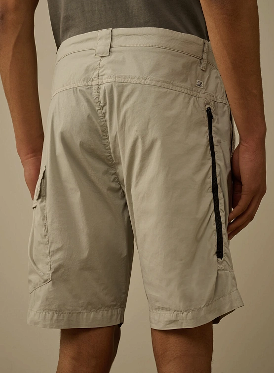 Шорты C.P. Company 50 Fili Stretch Cargo Blue Fox Grey