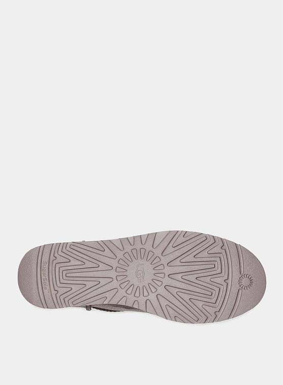 Полусапоги UGG Classic Ultra Mini Leather Thunder Cloud