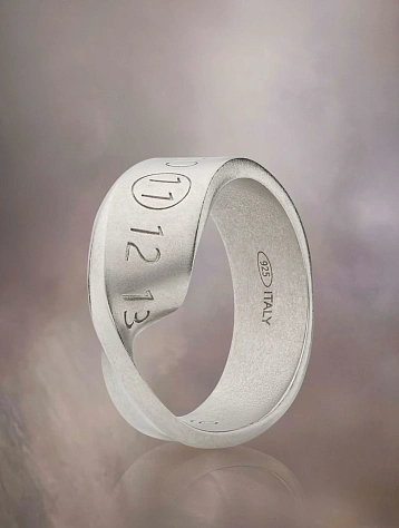 Кольцо Maison Margiela Twist Silver