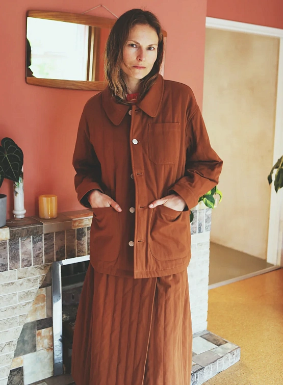 Женский овершот LF Markey Gardeners Jacket Walnut