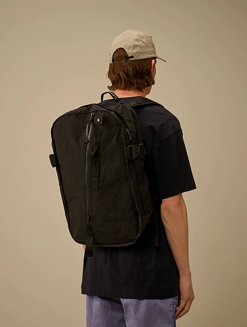 Рюкзак C.P. Company Plain Paper Touch Travel Black