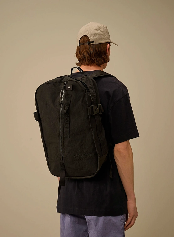Рюкзак C.P. Company Plain Paper Touch Travel Black