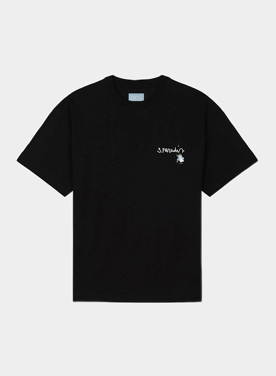 Футболка 3.PARADIS х Edgar Plans T-Shirt Black