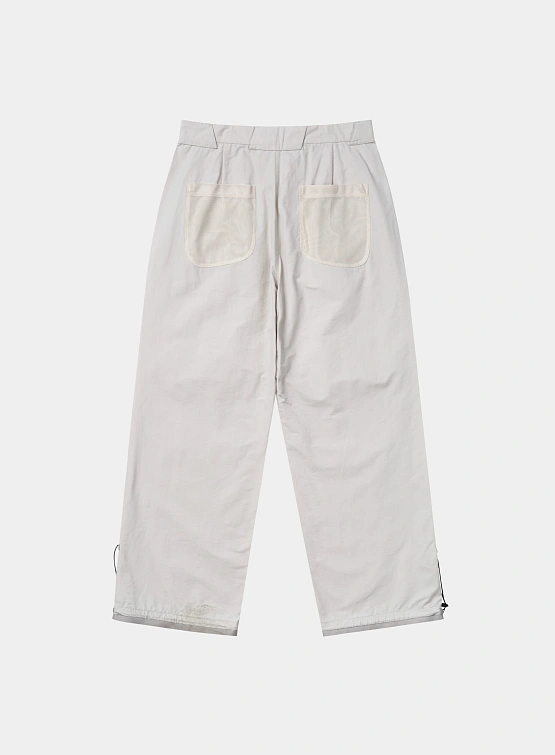 Брюки SAN SAN GEAR Webbing Patched Pants White