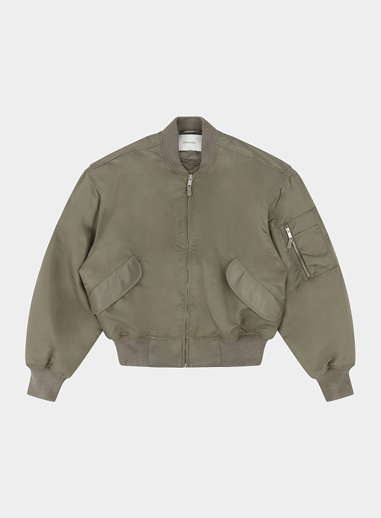 Бомбер entire studios Broad Bomber Smoked Cream