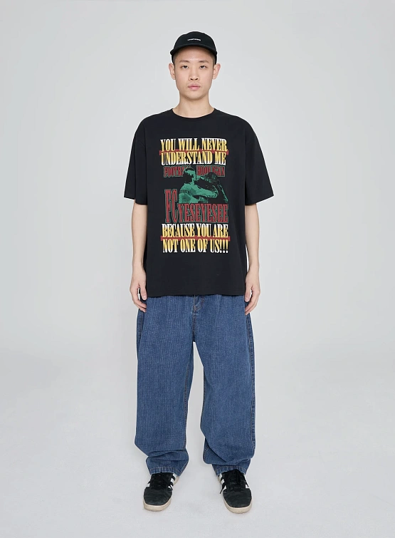 Футболка YESEYESEE Y.E.S Hooligan Tee Charcoal