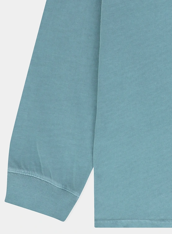 Лонгслив YESEYESEE C-Logo Pigment L/S Blue