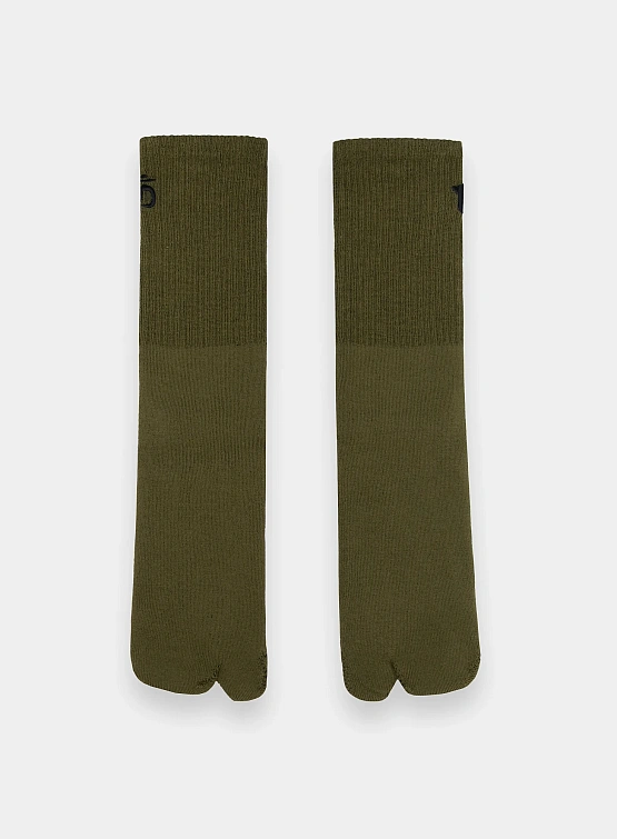 Носки MAHARISHI 1497 Om Temple Tabi Pink/Olive/Navy