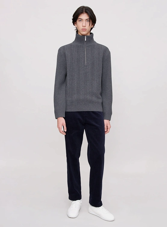 Джемпер A.P.C. Theo Sweater Anthracite