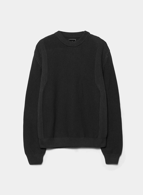 Свитер MAHARISHI 1462 Maharishi Knitted Crew Black