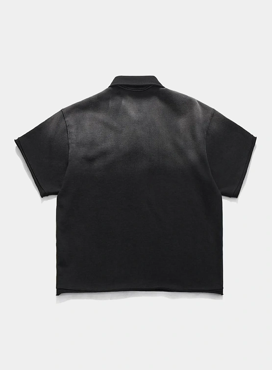 Поло EASTLOGUE Cut Out Collar Black