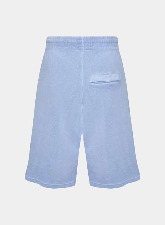 Шорты Martine Rose Logo Short Pale Blue