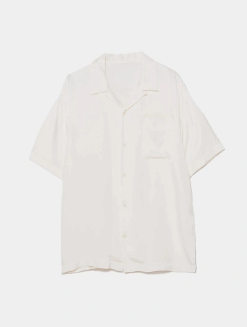 Рубашка MAHARISHI 6098 Tiger Dragon Camp Collar Ecru