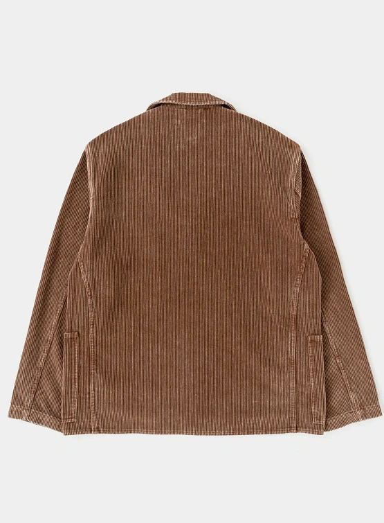 Овершот Heresy Cord Barrow Jacket Brown