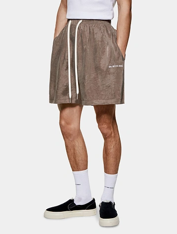 Шорты MKI MIYUKI ZOKU Sandwash Cupro Brown